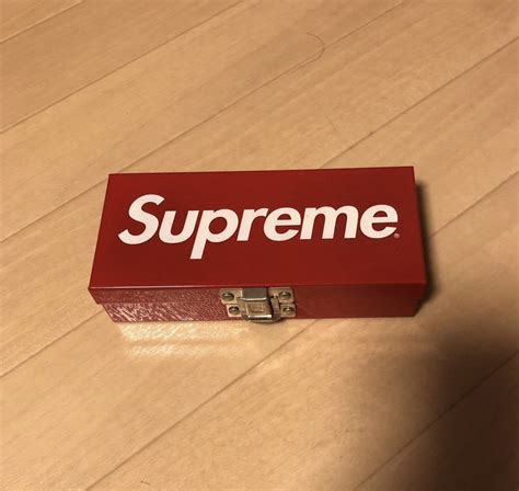 supreme ss17 metal box|Small Metal Storage Box .